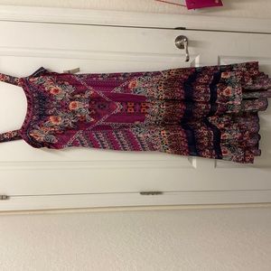 Anthropologie maxi dress